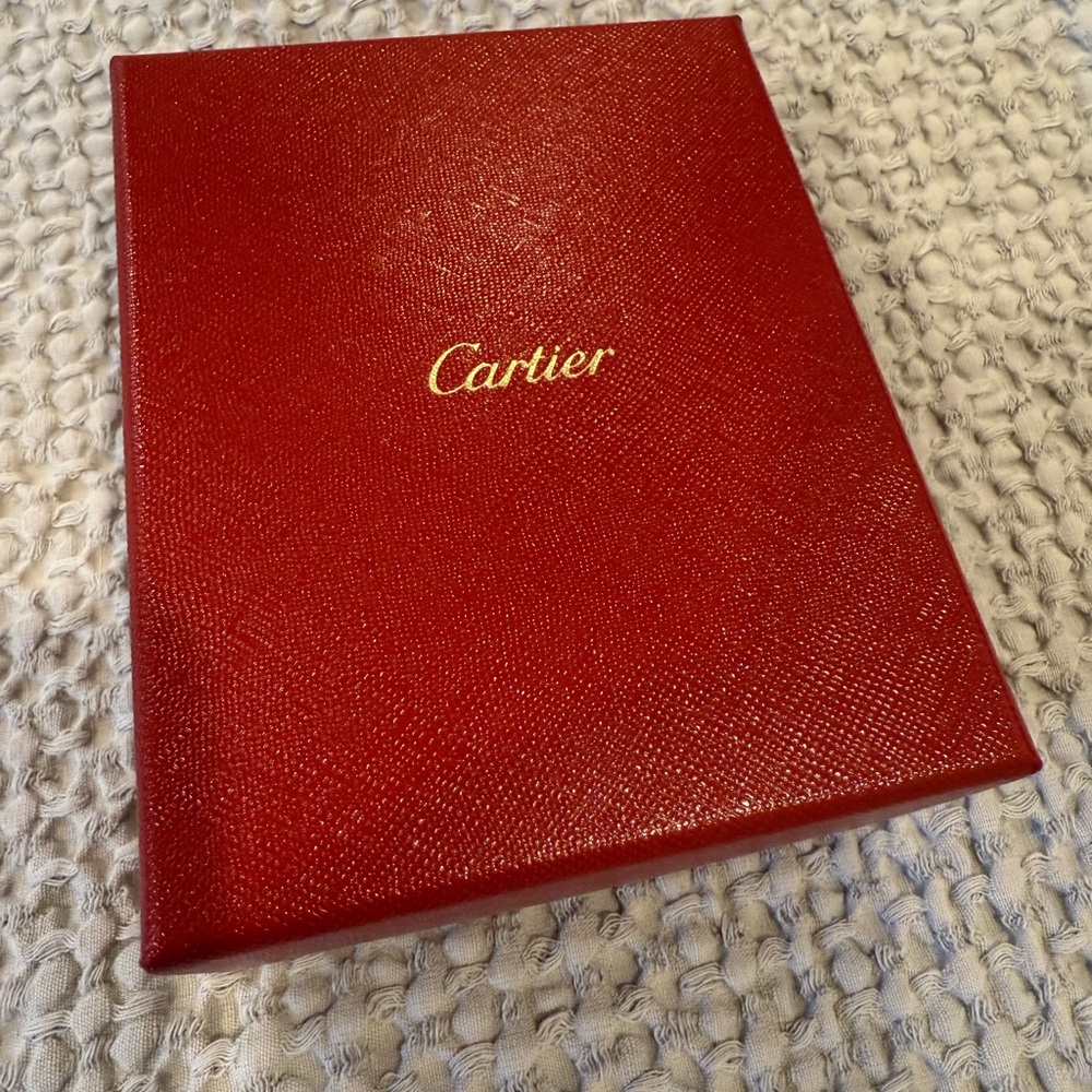 Cartier Red Jewelry Box